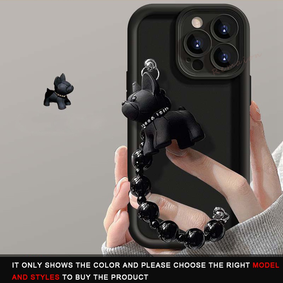 Ốp Điện Thoại Silicon Mềm Hình Chú Chó 3d Cho iphone 11 12 13 14 15 pro max plus 11pro 13pro 6 6s 7 8 plus x xr xs max 14pro 15pro