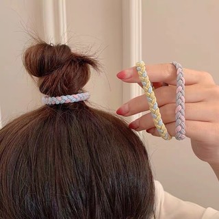 Dây buộc tóc bằng da co giãn tốt ốp