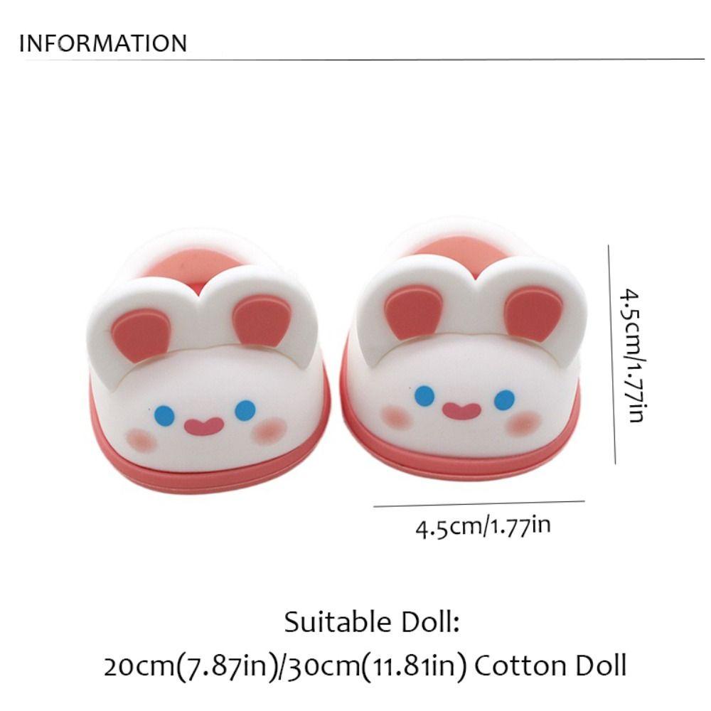 Giày Búp Bê Vải cotton Cỡ Nhỏ 20cm / 30cm Hình Động Vật Đáng Yêu