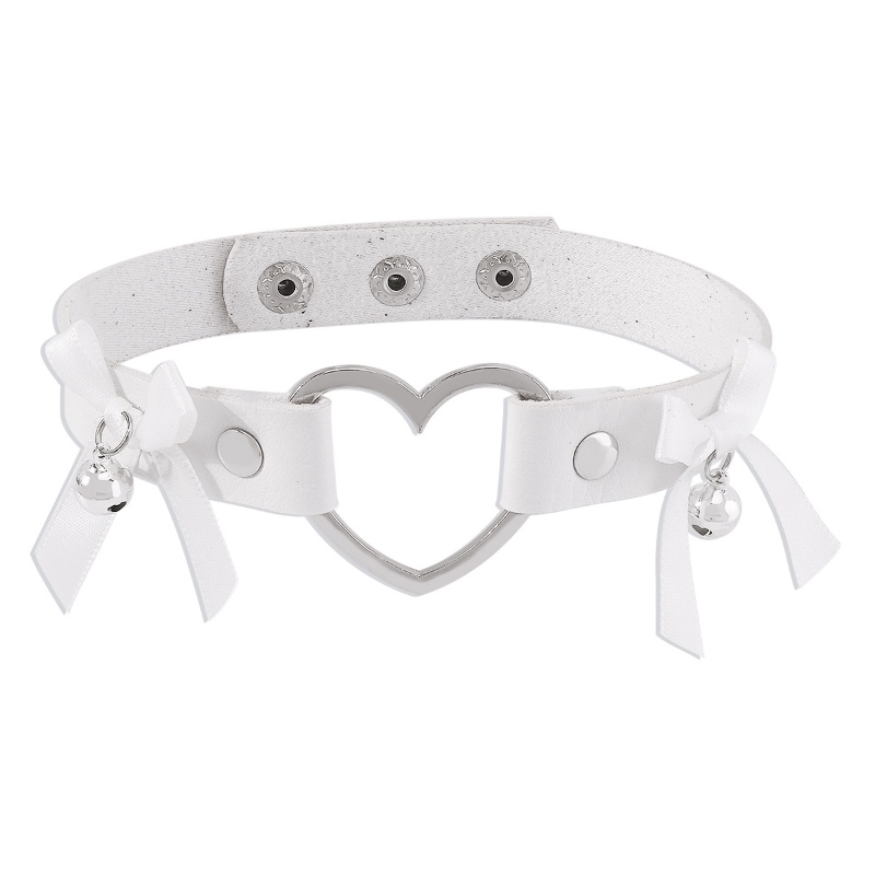 Vòng Cổ choker Da pu Đính Đinh Tán Phong Cách harajuku Cá Tính Dành Cho Nữ