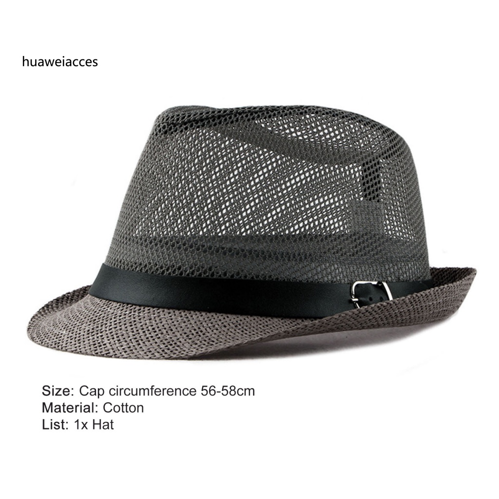 Mũ panama Phong Cách Anh Quốc Cổ Điển Nhìn Xuyên Thấu Cho Nam Và Nữ