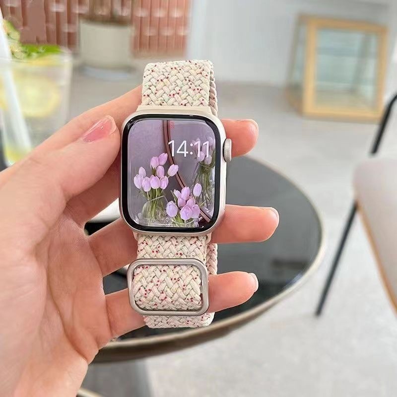 Dây Đeo nylon Co Giãn Cho Đồng Hồ Thông Minh apple watch ultra2-1 49mm 41mm 45 mm 38 / 42 9 8 7 6 5 4 3 se 40 / 44mm