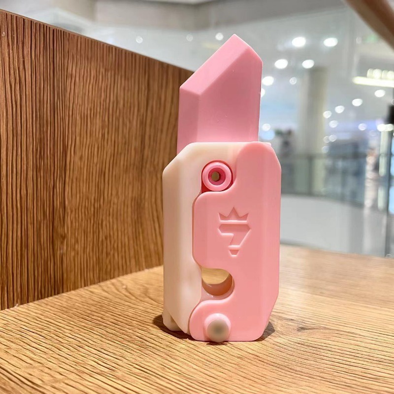 Đồ Chơi Thẻ Nhấn Tạo Hình Cà Rốt Dao In 3d Dễ Thương Cho Bé Đồ chơi trẻ em -AC6711