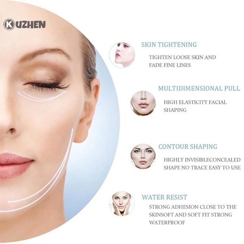 Kuzhen 40 Miếng Dán Nâng Cơ Mặt Tạo Cằm Chữ v