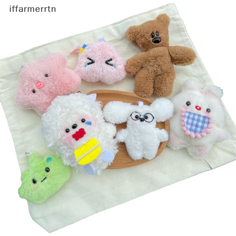 Iff Móc Khóa Gấu Nhồi Bông Mềm Mại Dễ Thương Thời Trang Làm Quà Tặng Sinh Nhật Cho Bé Gái