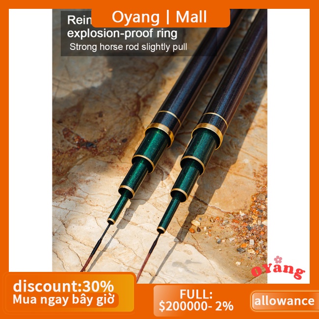 Oyang Cần Câu Cá 6h Bằng Sợi carbon Siêu Nhẹ Tiện Dụng