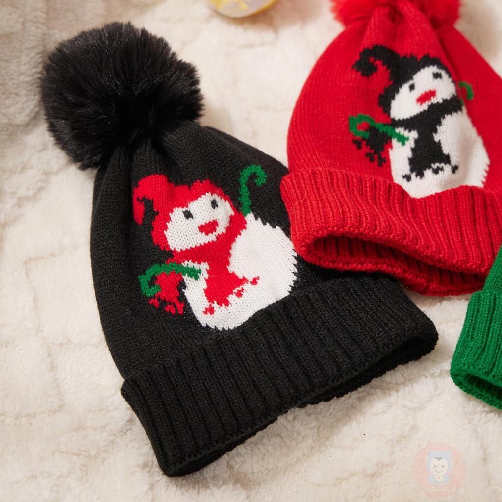 Mũ Len beanie Người Tuyết Dễ Thương Cho Bé laa6-baby