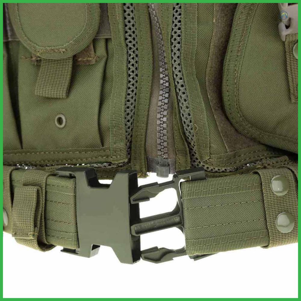 Lixada Outdoor Military Tactical Army Polyester Airsoft War Game Hunting Vest for Camping Hiking Sports Vest