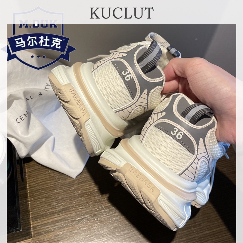 KUCLUT giày thể thao nữ giày nữ sneaker thời trang và giải trí dep Đường may tỉ mỉ Bền Sang trọng Siêu nhẹ FBX2393I2K 39Z230928