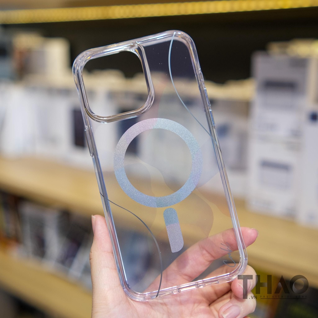 Ốp UNIQ Coehl Palette tích hợp vòng sạc từ tính dành cho iPhone 15Pro/15Promax