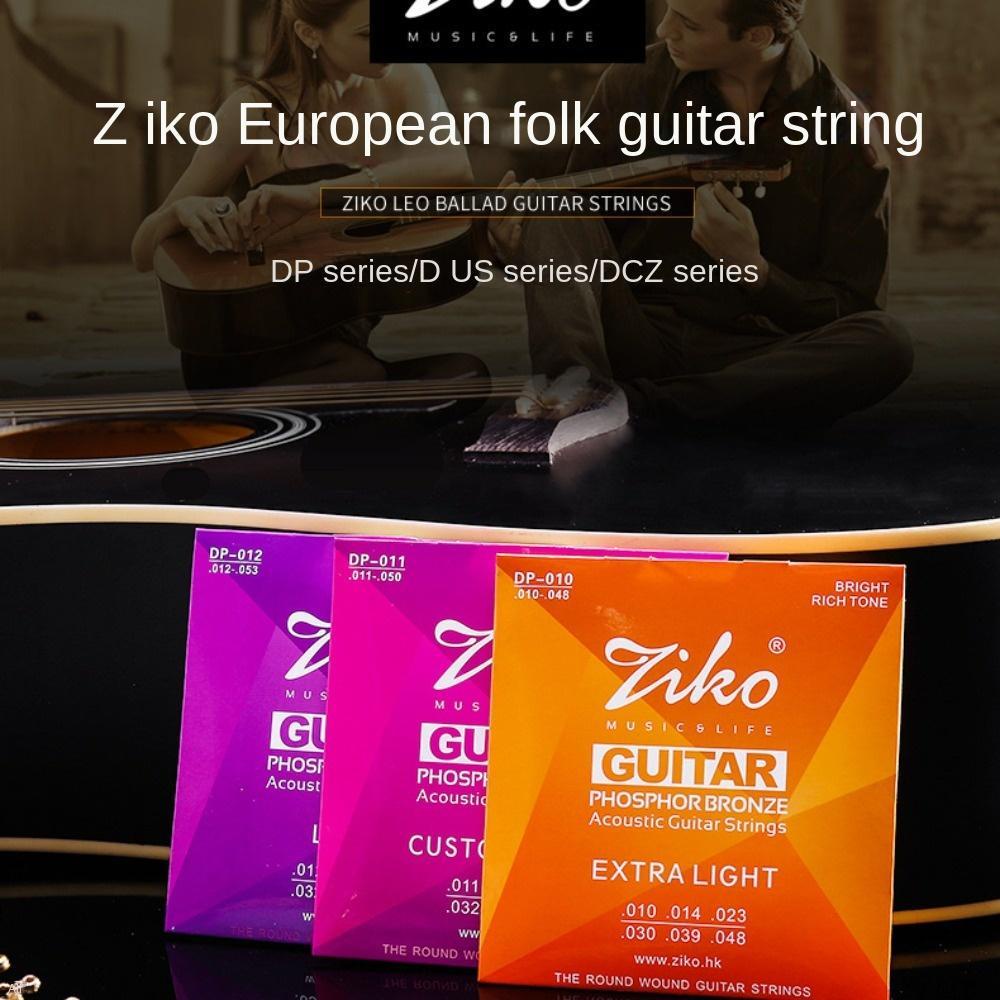 Mmluck Bộ Dây Đàn guitar acoustic Lõi Đồng Lục Giác Lõi Hợp Kim Đồng Thau