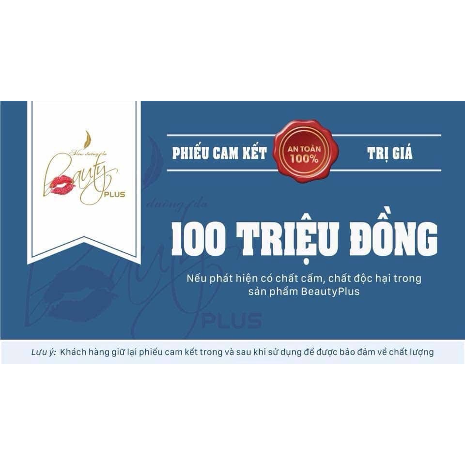 Viên Uống Trắng Da Beauty Plus Ngọc Trinh - Cam Kết Hàng Thật Nguyên Tem