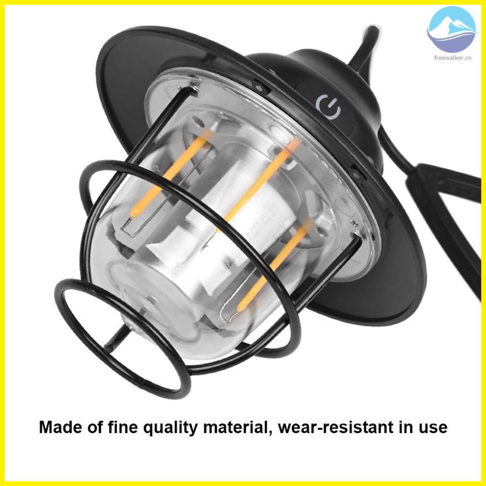 Retro Tent Lamp ShineTrip Cordless Camping Light USB Rechargeable Portable Lantern Home Atmospheres