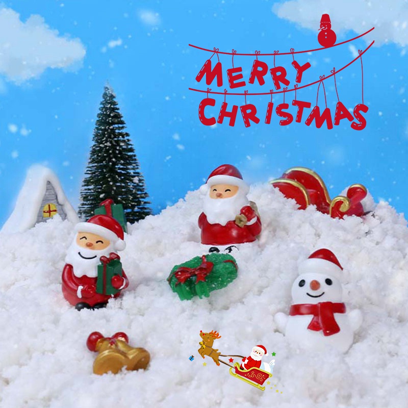 Ông Già Noel Người Tuyết Để Bàn Trang Trí Giáng Sinh