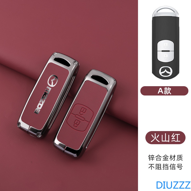 Vỏ Bọc Chìa Khóa Điều Khiển Từ Xa Bằng Hợp Kim Kẽm Cho mazda 2 3 6 bl bm Gjatenza axela demio cx3 cx-3 cx5 cx-5 cx7 cx9 mx5 ke Không Chìa Khóa