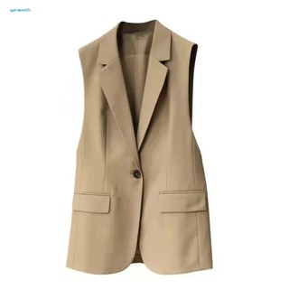 Yyr_ suit vest Có Túi