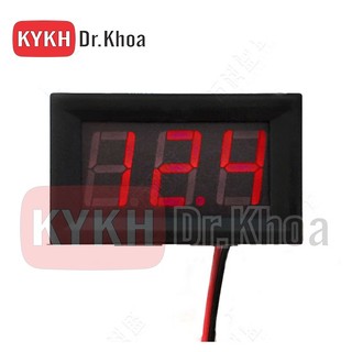 Vôn kế dc 5v - 120v 2 dây