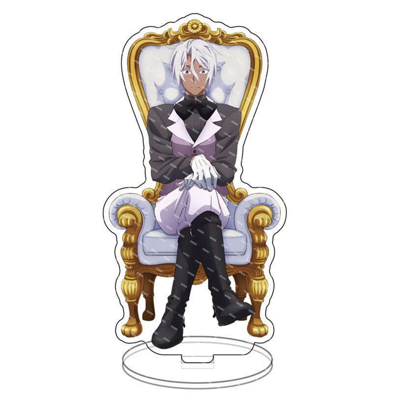 Mô hình Standee Vampire Anime The Case Study of Vanitas cute Vanitas Jeanne Acrylic để bàn tượng nhựa acrylic trong suốt