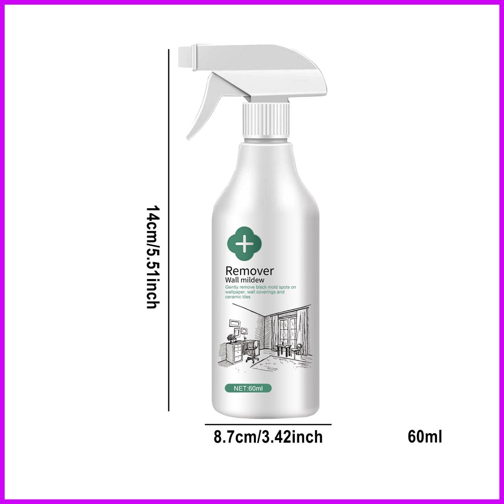 Xịt Loại Bỏ Vết Bẩn Trên Tường Đa Năng 2.02oz