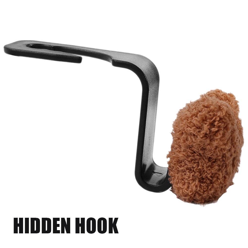 Móc Treo Đồ Đa Năng Hình Gấu Hoạt Hình Sáng Tạo Dễ Thương Gắn Ghế Sau Xe Hơi