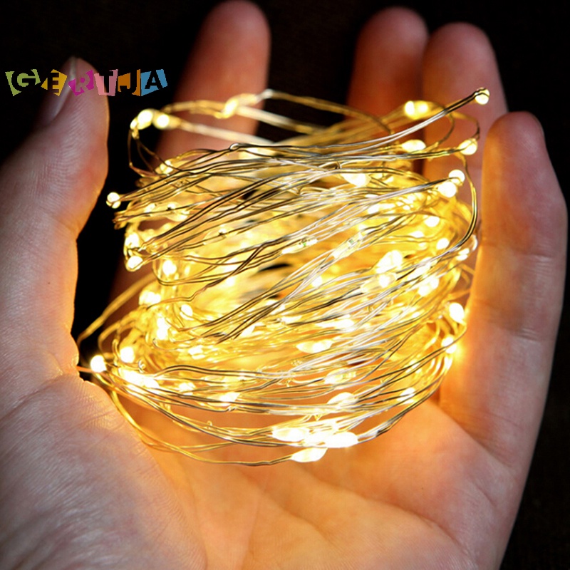 Dây Đèn led Trang Trí 2m 20led 3m 30led usb