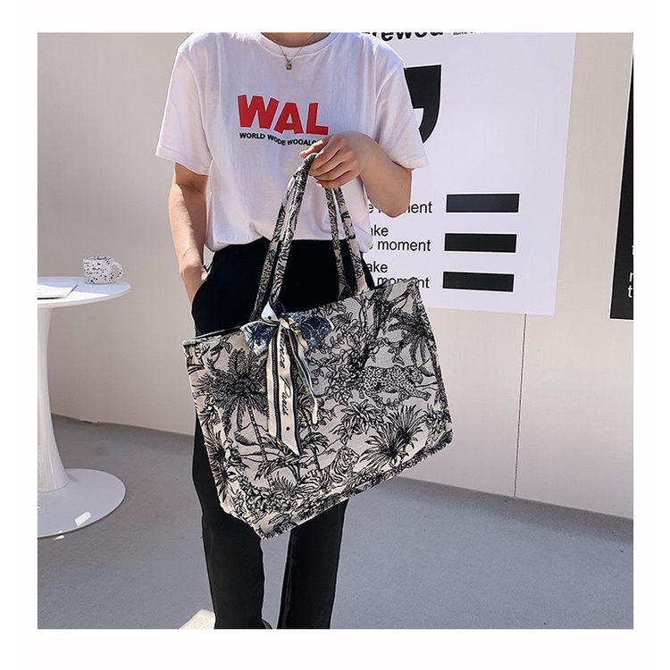 ENVIROSAX đơn giản túi tote công suất lớn túi xách vai nữ mới