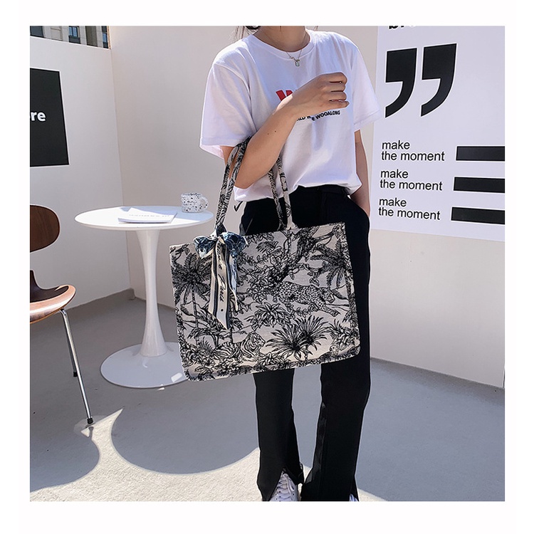 ENVIROSAX đơn giản túi tote công suất lớn túi xách vai nữ mới