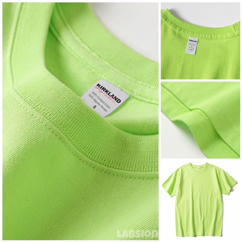 ÁO THUN MỸ 100% COTTON / LINK MÃ MÀU XANH LÁ 5H1T