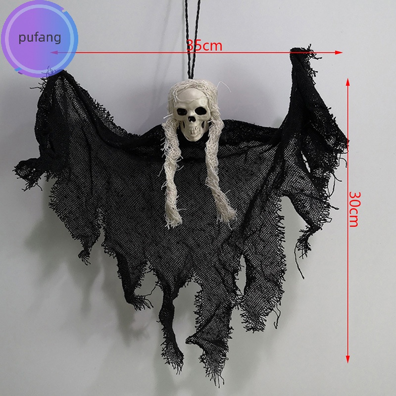 Pufang Đầu Lâu Ma Trang Trí halloween Kinh Dị vn