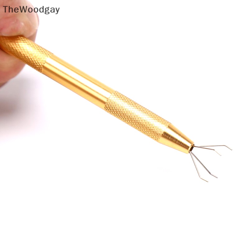 Nhíp Gắp Hạt Làm Trang Sức Bằng Thép Không Gỉ Màu Vàng