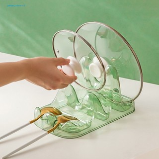 [yanyujiace] Giá Đỡ Nắp Nồi / Muỗng / Nĩa Đa Năng Tiện Dụng Cho Nhà Bếp