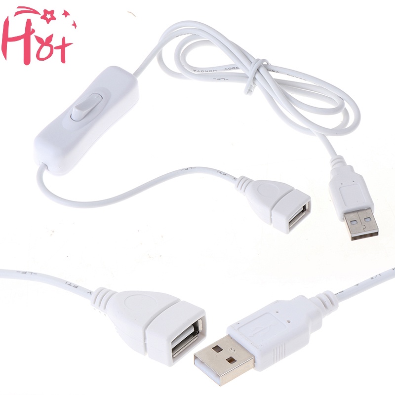 Jr 1 Cáp usb 1m Kèm Công Tắc on / off Mở Rộng Cho Quạt usb