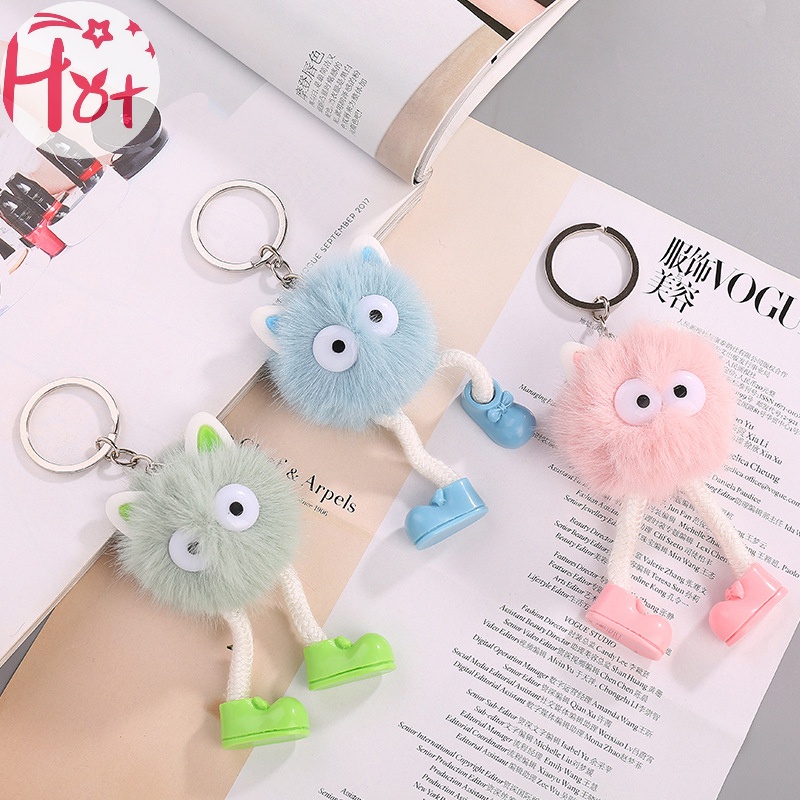 Jr 1 Móc Khóa Hình Búp Bê Nhồi Bông Đáng Yêu vn