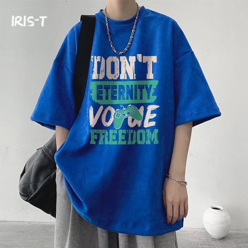 Iris-T áo phông nam Áo Thun phông áo nam thun Áo Thun Form Rộng Ngắn Tay Unisex MTX2300KPR 41Z231011