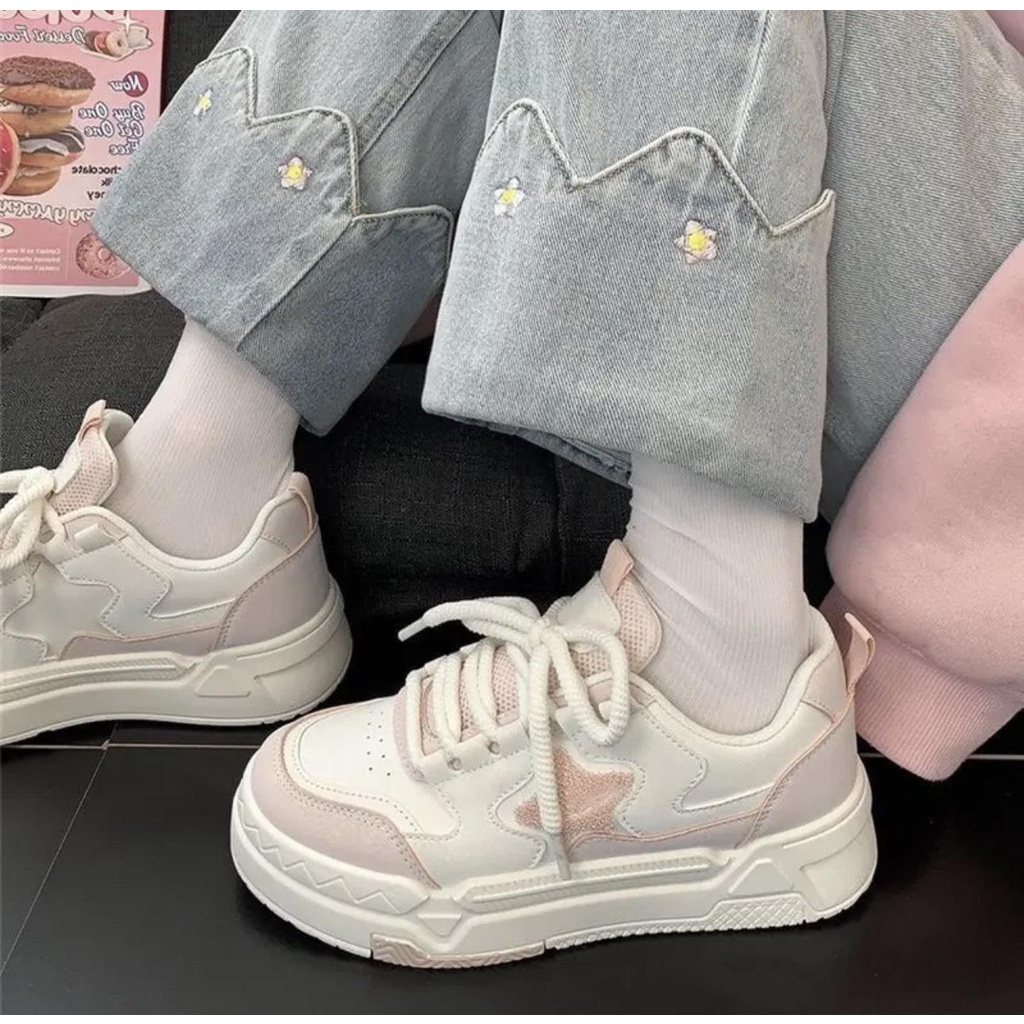 Giày thể thao nữ-Giày nữ nâng đế siêu xinh đế cao 5cm MSP Q2 mimi