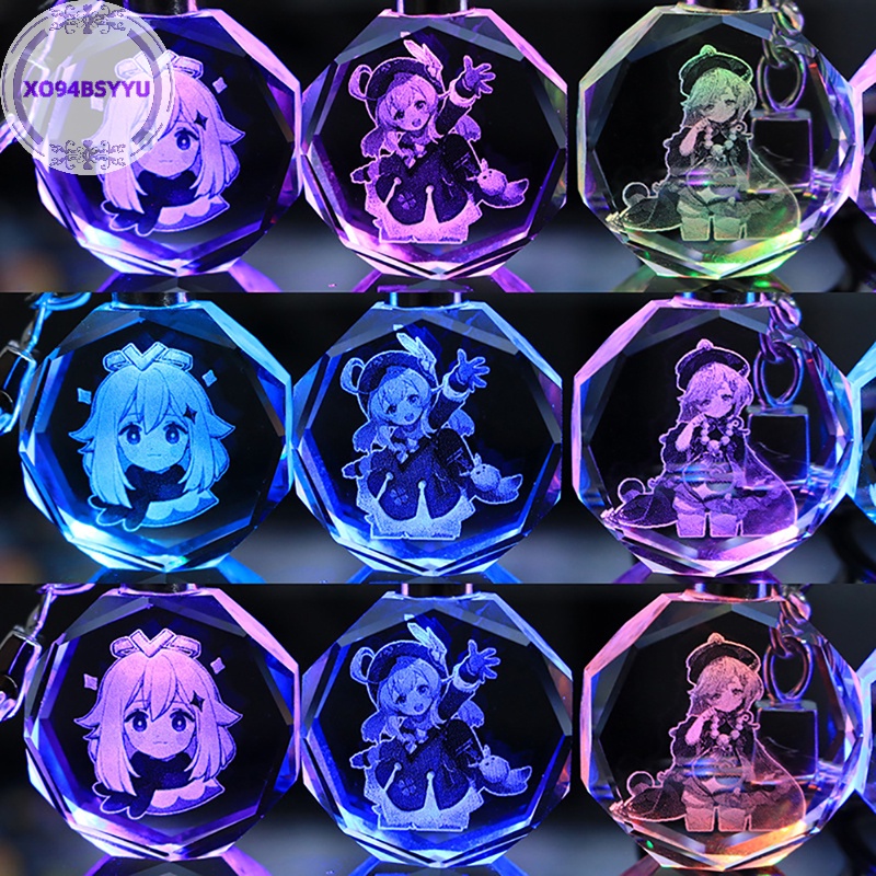 Móc Chìa Khóa Bằng acrylic Hình Nhân Vật anime Xo94Bsyu genshin