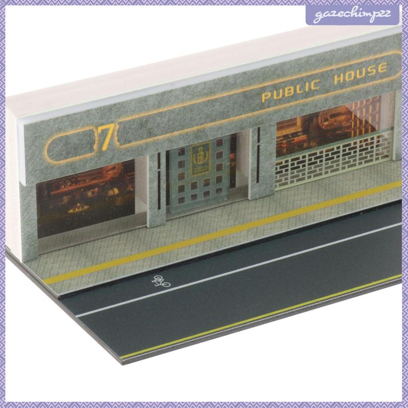 Diorama Mô Hình Phong Cảnh Đường Phố Tỉ Lệ 1 / 64