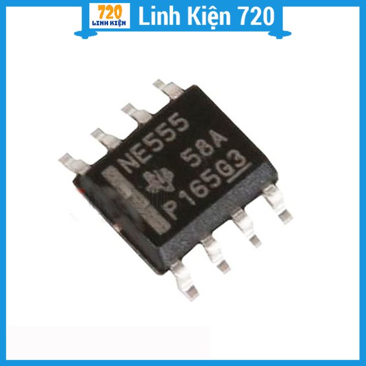 NE555 SOP8 / DIP8 - ic tạo xung dao động