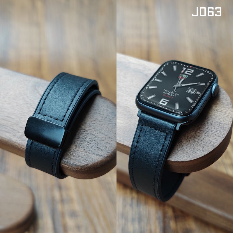 Dây Đeo Thay Thế Chất Liệu Silicon Màu Trơn Cho apple watch huaqiang north iwatch ultra45m j063