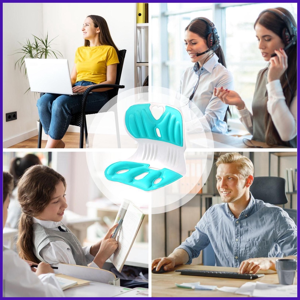 Gối Tựa Lưng Hình Cánh Hoa Hỗ Trợ Tư Thế Ngồi Trên Xe Hơi