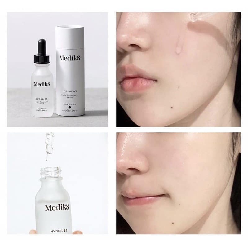 Serum Cấp Ẩm, Phục Hồi Da Medik8 HYDR8 B5 Hydration 30ml
