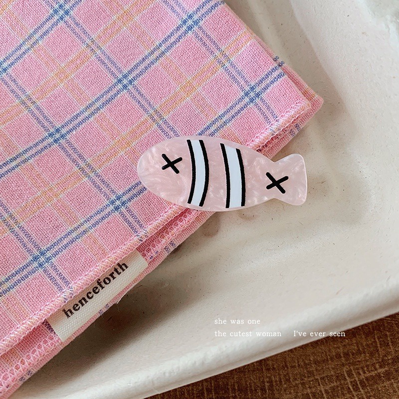 Bb Kẹp Tóc Mái Cá Heo Nhỏ Dễ Thương Cho Nữ