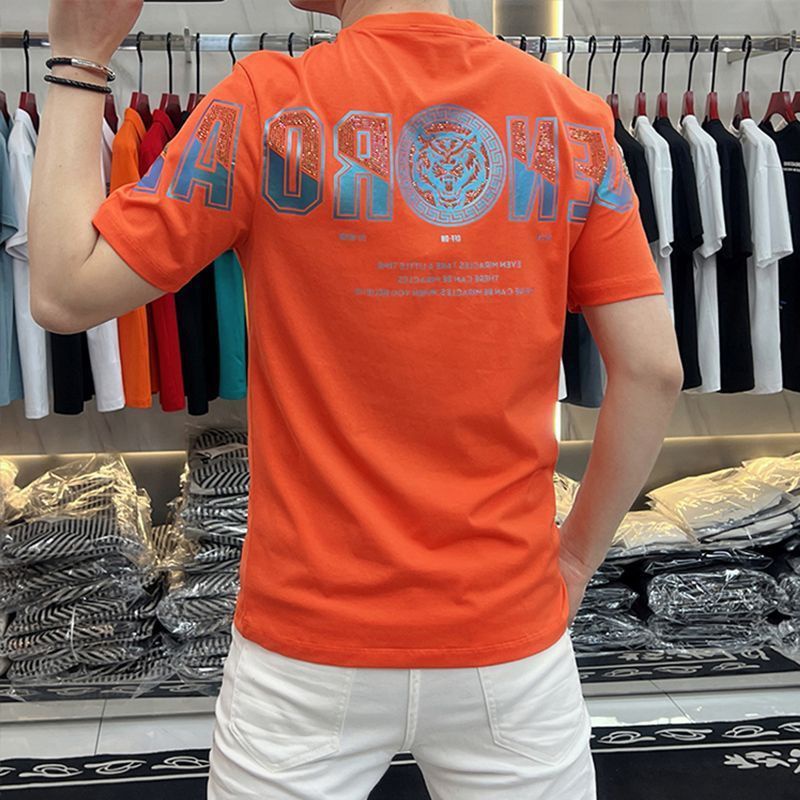 Bộ Quần Áo Trẻ Trung Năng Động Cho BéÁo Thun cotton Ngắn Tay In Họa Tiết Thời Trang Dành Cho Nam