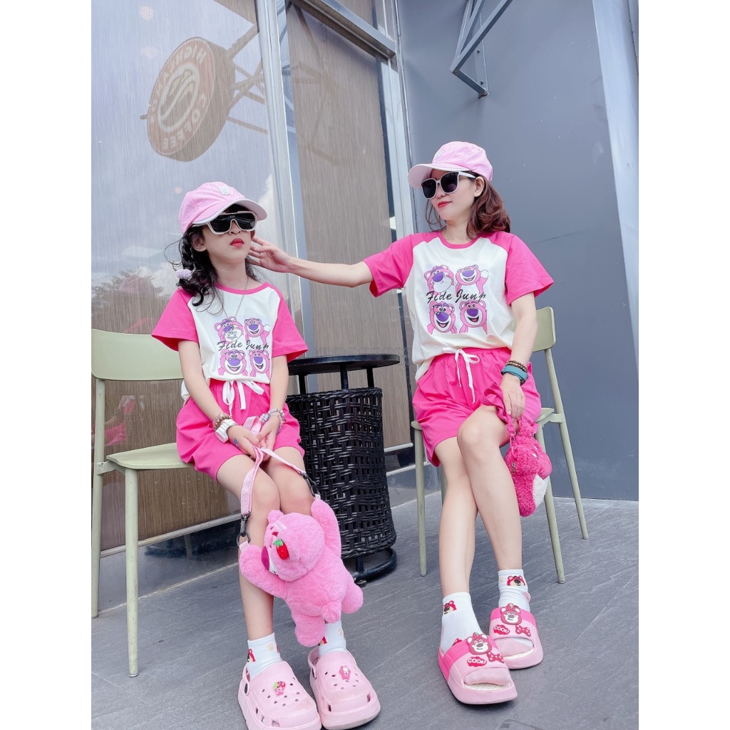 Set Đồ Đôi Mẹ Và Bé Gái