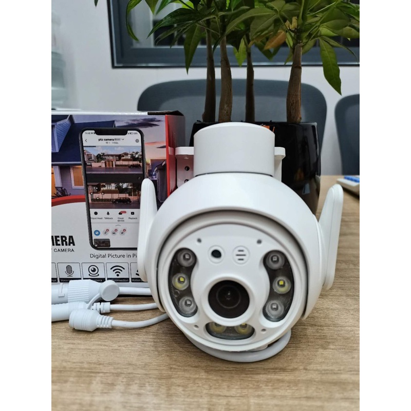 Camera YooSee PTZ mini xoay 360 - Xem đêm có màu - Siêu nét 2K