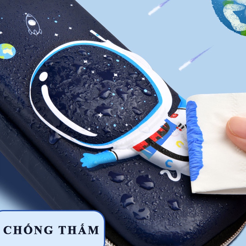 - Hộp bút cho bé in hình nhân vật hoạt hình chống thấm nước / Bóp được viết dễ thương cho bé