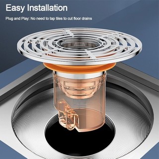 (Thỏa Thuận) Lõi Chặn Lỗ Thoát Nước Sàn Nhà Tắm Bồn Cầu Chống Mùi Hôi pvc
