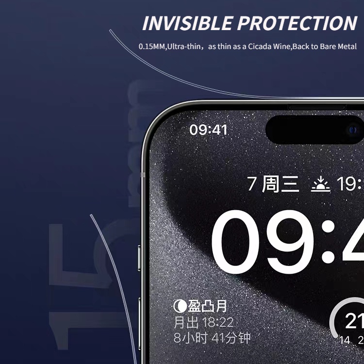 DÁN VIỀN PPF CAO CẤP trong suốt bóng và nhám Cho iPhone 15 Pro Max 14 13 12 11 Pro Max Mini Plus