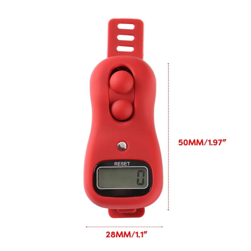 Hung Máy Đếm Ngón Tay Kỹ Thuật Số Có Đèn Chiếu Sáng