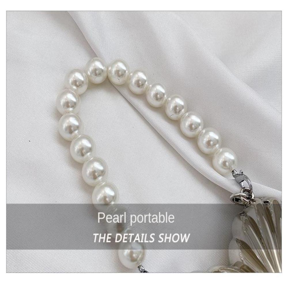 Túi vỏ mini ssunshine, túi đeo chéo hình trái tim bằng kim loại, ví tiền xu chuỗi sáng tạo cho nữ